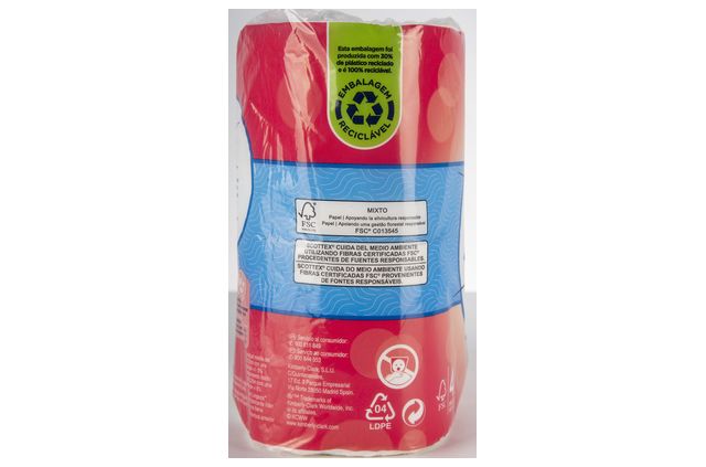 PAPEL HIGIÉNICO SCOTTEX 4 ROLOS ORIGINAL BRANCO