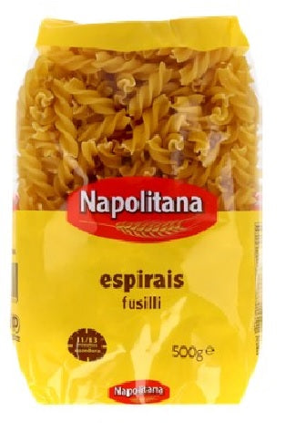 MASSA ESPIRAIS NAPOLITANA 500GR