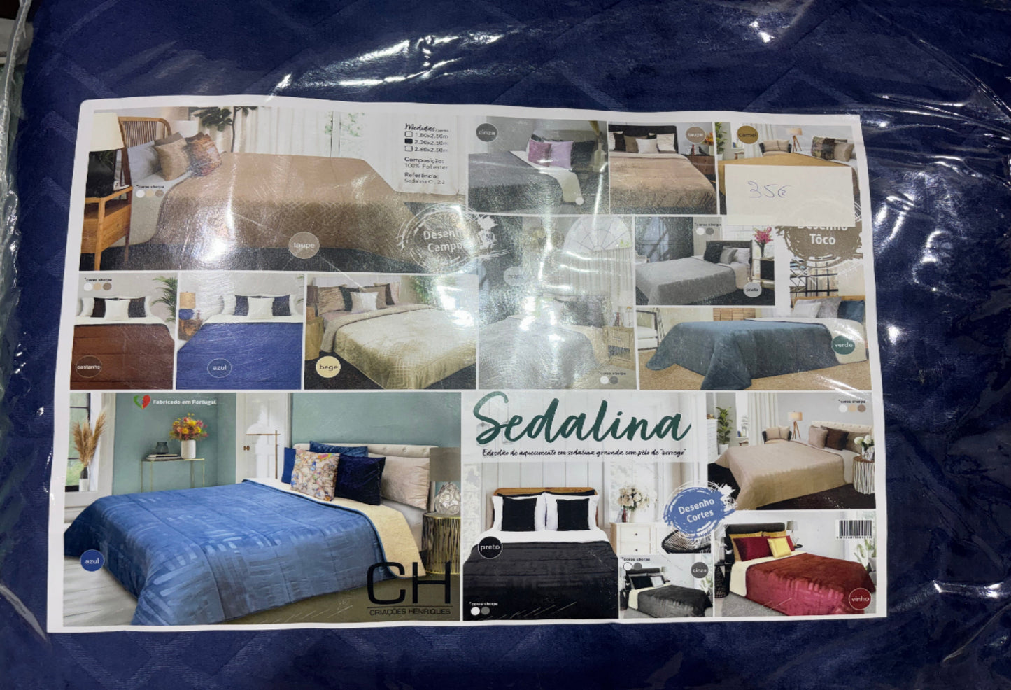 EDREDÃO DE SEDALINA CH