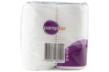 PAPEL HIGIÉNICO PAMPILAR EASY 12 ROLOS 2 CAMADAS BLANCO