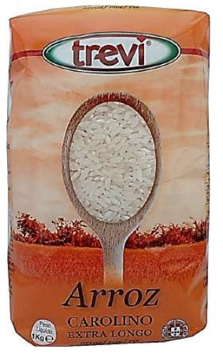 ARROZ CAROLINO EXTRA LONG. (TREVI) (1 Kg.)