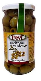 AZEITONAS VERDES DESCAROÇADAS
