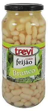 FEIJÃO BRANCO COZIDO TREVI 540 Gr.