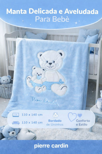 COBERTOR BEBE PIERRE CARDIN