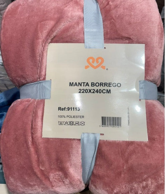 MANTA BORREGO 220X240