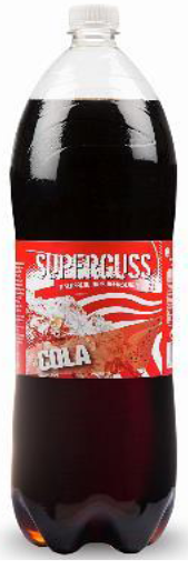 SUPER-GUSS COLA COM GAS 2L